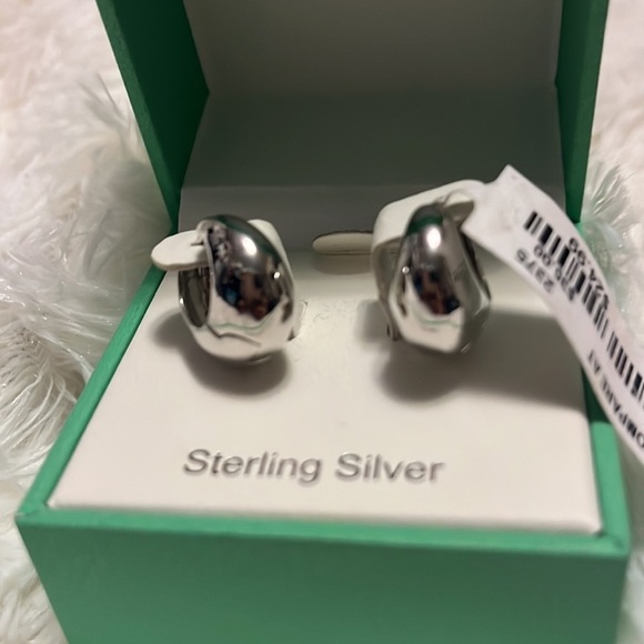 Rachel Zoe sterling silver earrings, new - Picture 3 of 8